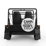 CAMP HAIR DON T CARE WHITE TIRE COVER FOR MOKE