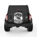 CAMP MORE WORRY LESS BLACK TIRE COVER