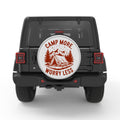 CAMP MORE WORRY LESS BLACK TIRE COVER
