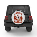CAMP MORE WORRY LESS SILVER CARBON FIBER TIRE COVER