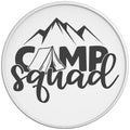 CAMP SQUAD WHITE TIRE COVER