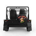 CANT CATCH ME BLACK TIRE COVER FOR MOKE