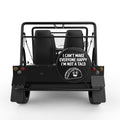 CANT MAKE EVERYONE HAPPY NOT TACO BLACK TIRE COVER FOR MOKE