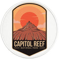 CAPITOL REEF PEARL  WHITE CARBON FIBER TIRE COVER