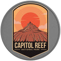 CAPITOL REEF SILVER CARBON FIBER TIRE COVER