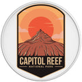 CAPITOL REEF WHITE TIRE COVER
