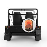 CAPITOL REEF WHITE TIRE COVER FOR MOKE