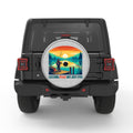 CATCHING PEACE WHITE TIRE COVER