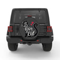 CAT ALL YOU NEED IS LOVE PEARL  WHITE CARBON FIBER TIRE COVER