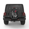 CAT ALL YOU NEED IS LOVE BLACK CARBON FIBER TIRE COVER