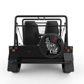 CAT ALL YOU NEED IS LOVE BLACK CARBON FIBER TIRE COVER FOR MOKE