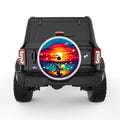 CHASING TINY LIGHTS PEARL  WHITE CARBON FIBER TIRE COVER