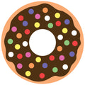 CHOCOLATE SPRINKLED DONUT