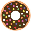 CHOCOLATE SPRINKLED DONUT