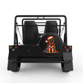 CHRISTMAS GERMAN SHEPHERD BLACK TIRE COVER FOR MOKE