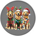 Christmas Golden Retriever