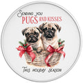 Christmas Pugs And Hugs