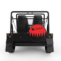 CHRISTMAS SCENE BLACK TIRE COVER FOR MOKE