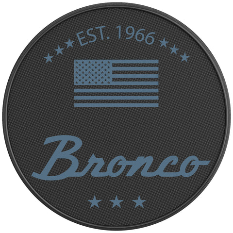 CLASSIC BRONCO AREA 51 BLACK CARBON FIBER TIRE COVER