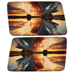 CLOUDY REFLECTION SUNSET QUARTER WINDOW DRIVER & PASSENGER DECALS