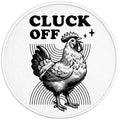 CLUCK OFF BLACK TIRE COVER