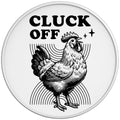 CLUCK OFF WHITE TIRE COVER