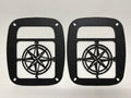 COMPASS TAIL LIGHT COVER FOR JEEP WRANGLER TJ