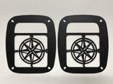 COMPASS TAIL LIGHT COVER FOR JEEP WRANGLER TJ