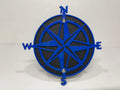 COMPASS FOR ANY 2 INCH RECEIVER  in BLUE For Jeep Wrangler JL and JK and JT