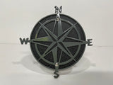 COMPASS FOR ANY 2 INCH RECEIVER  in GREY For Jeep Wrangler JL and JK and JT