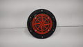 COMPASS FUEL DOOR FOR JEEP WRANGLER in Orange Color