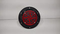COMPASS FUEL DOOR FOR JEEP WRANGLER in Red Color