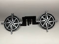 COMPASS FOOT PEGS FOR JEEP WRANGLER AND JEEP GLADIATOR in Silver Color
