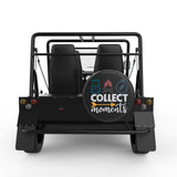 COLLECT MOMENTS BLACK CARBON FIBER TIRE COVER FOR MOKE