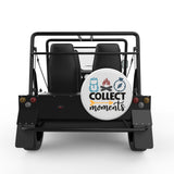 COLLECT MOMENTS WHITE TIRE COVER FOR MOKE