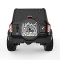 COLORADO COMPILATION BLACK CARBON FIBER TIRE COVER