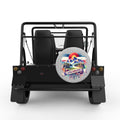 COLORADO SILVER CARBON FIBER TIRE COVER FOR MOKE