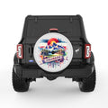COLORADO PEARL  WHITE CARBON FIBER TIRE COVER