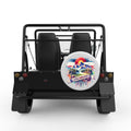 COLORADO WHITE CARBON FIBER TIRE COVER FOR MOKE