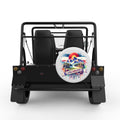 COLORADO WHITE TIRE COVER FOR MOKE