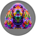 Colorful Cocker Spaniel