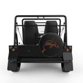COLORFUL KILLER WHALE BLACK TIRE COVER FOR MOKE