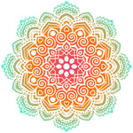 COLORFUL MANDALA FLOWER