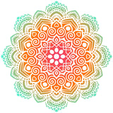 COLORFUL MANDALA FLOWER