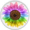 Colorful Rainbow Sunflower