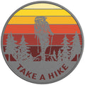 COLORFUL TAKE A HIKE SILVER CARBON FIBER TIRE COVER