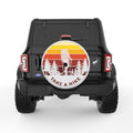 TAKE A HIKE PEARL  WHITE CARBON FIBER TIRE COVER