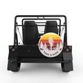 TAKE A HIKE WHITE TIRE COVER FOR MOKE