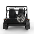 COMPASS LANDSCAPE BLACK TIRE COVER FOR MOKE