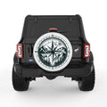 COMPASS LANDSCAPE WHITE TIRE COVER